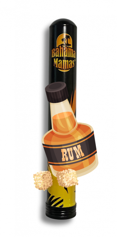 Corona Tubes - Velikost balení: 1 kus, Příchuť: Rum